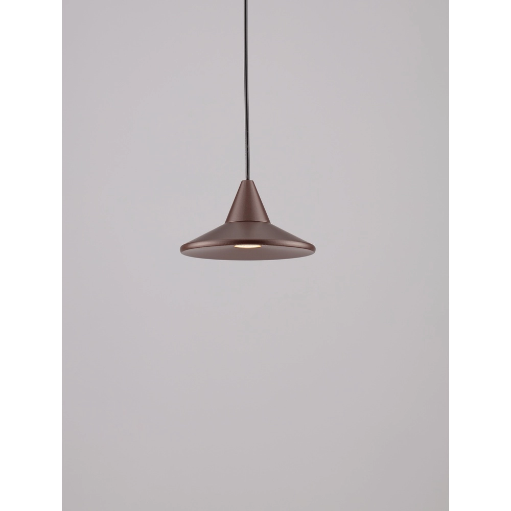 Suspension Dro Design élégant brun café Suspension Dro Design élégant brun café