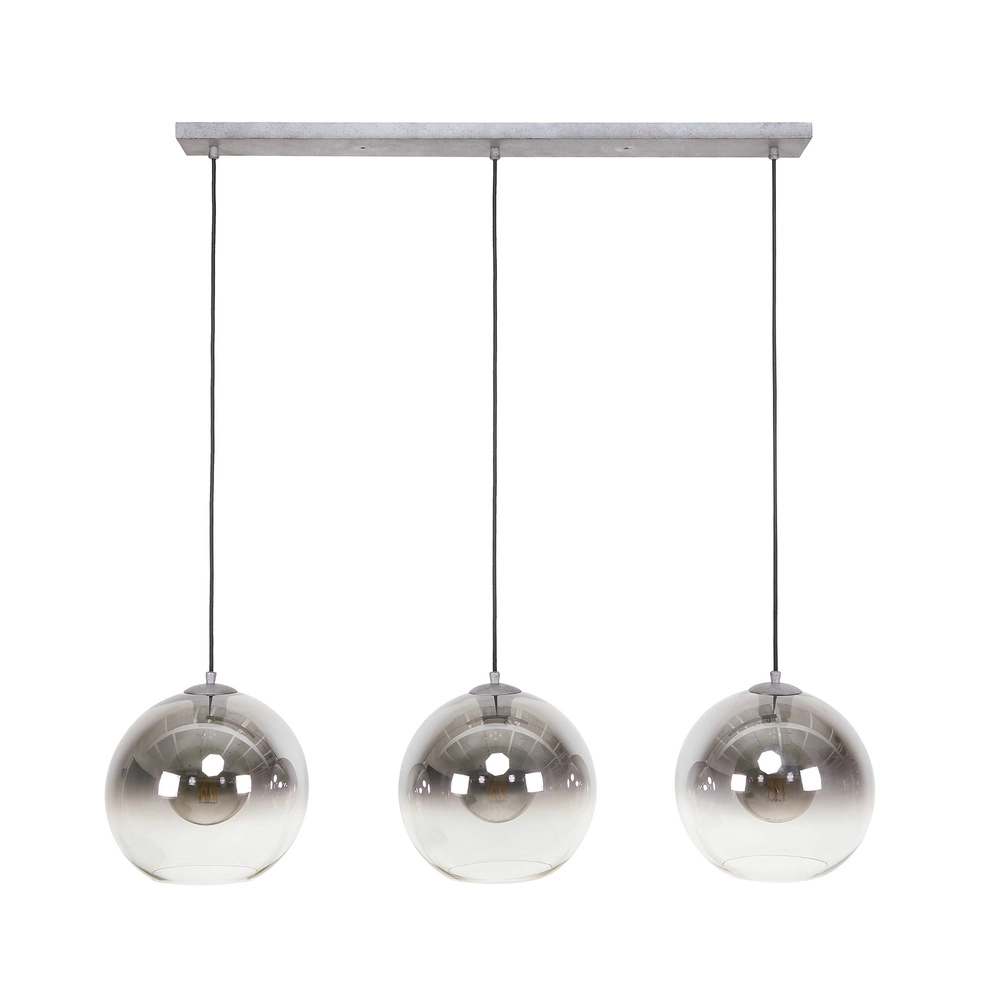 Suspension de 3L Bubble avec du verre argenté qui s’estompe. Lyora 8716803511217