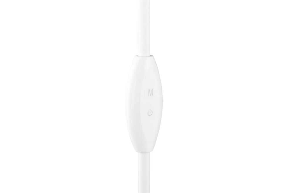 Lampe de lecture Toro blanc 145cm Trio 4017807600674