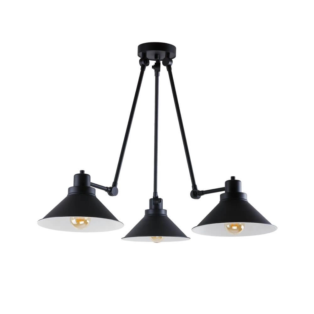 Plafonnier 3 lumières Techno Plafonnier 3 lumières Techno