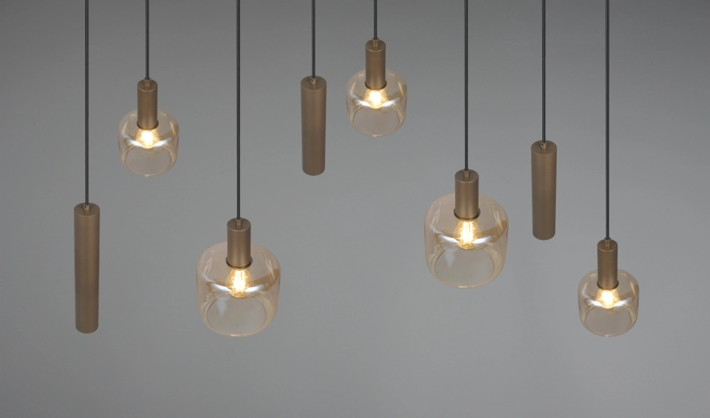 Lampe pendante de conception Mataro 8 lumières (3x GU10) Trio 4017807707724