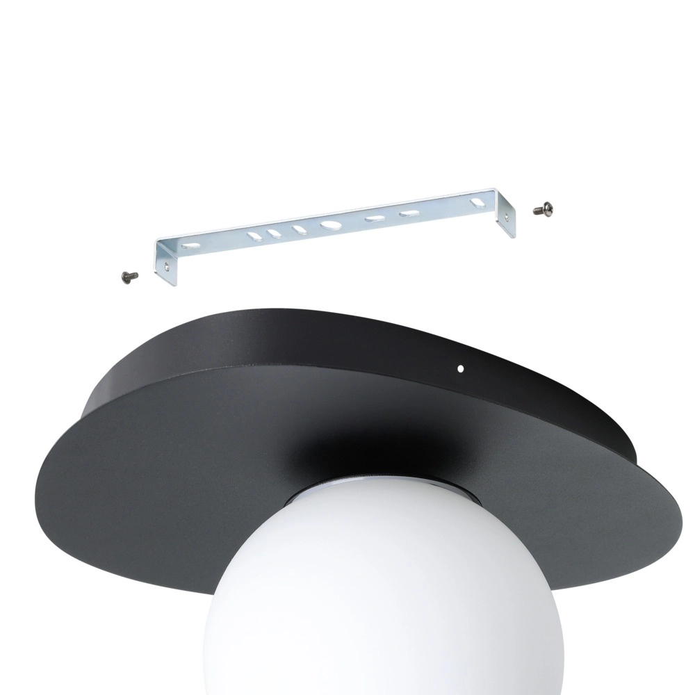 Plafonnier Castrovido Simple, Noir Eglo 9008606360680