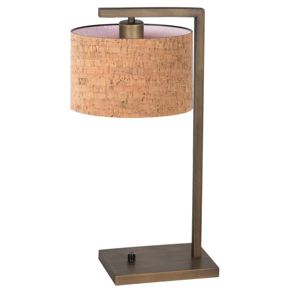 Lampe de table Stang avec un bouchon en liège Steinhauer 8712746189742