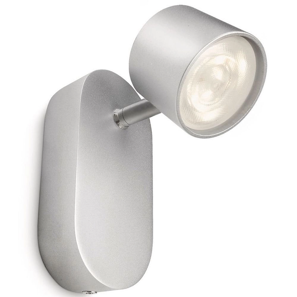 Applique murale LED My Living Star gris métallisé Philips 8718291444855