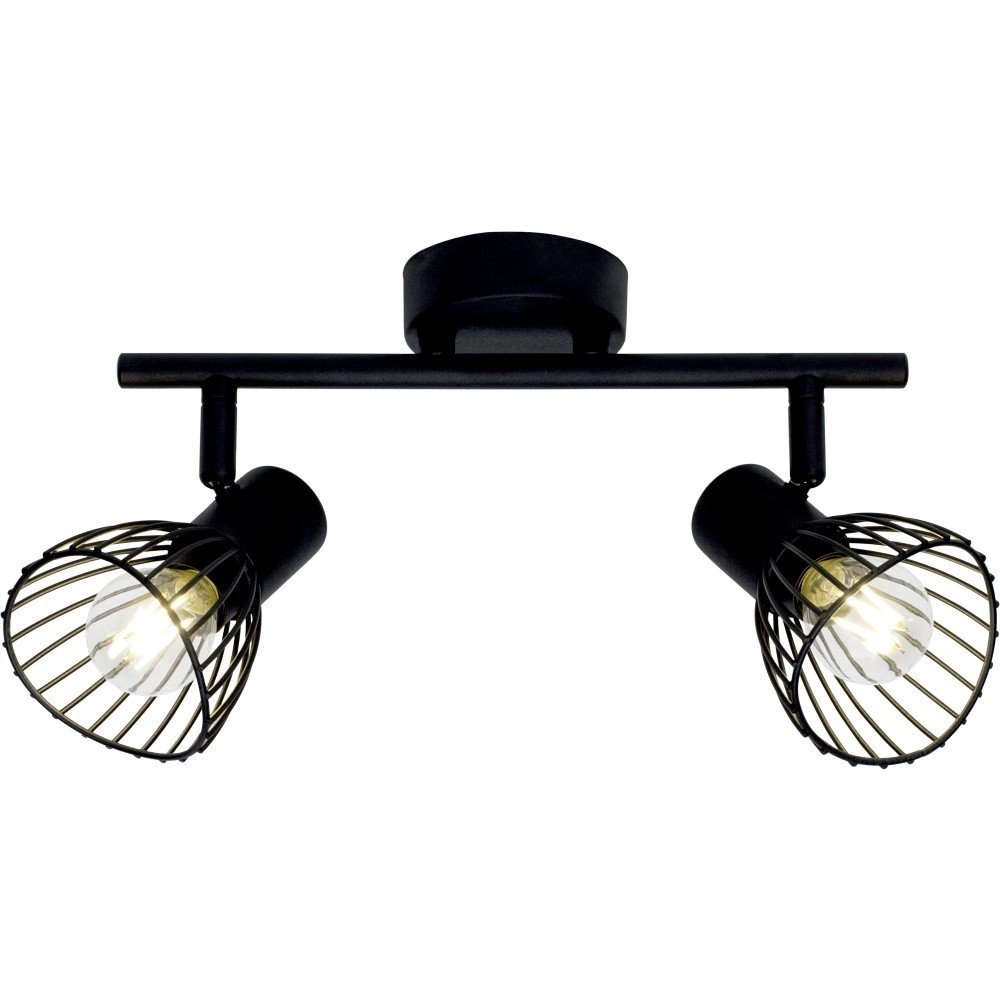 Lampe de plafond Elhi Noir