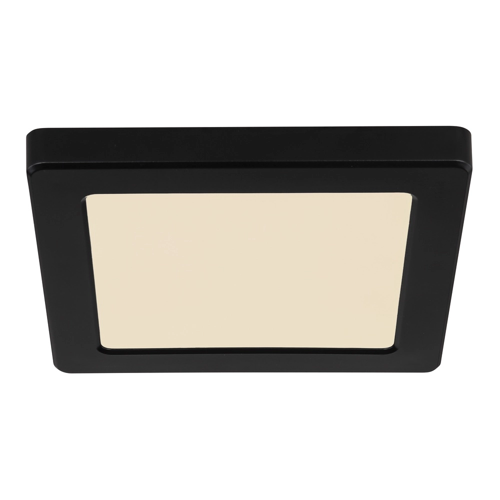 Conception de plafonds Lasse Carré noir 16,7 cm Globo 9007371439898
