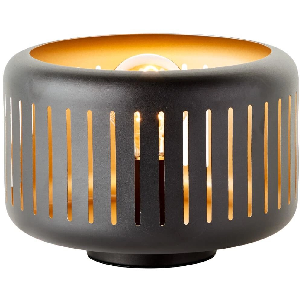 Lampe de table noire Tyas