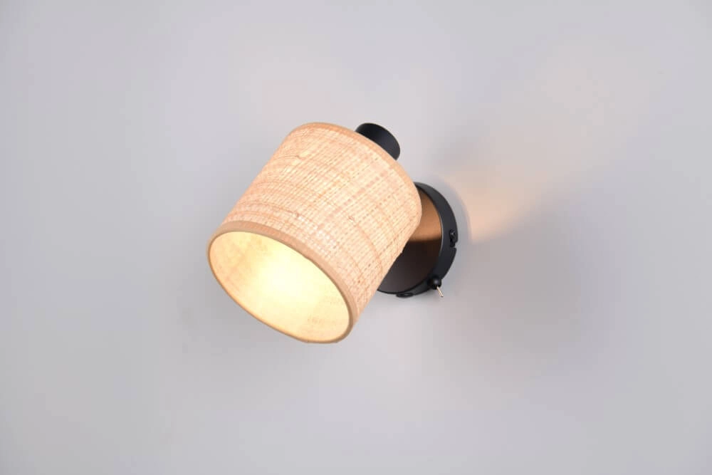 Applique murale noire Aimee avec bouchon de crème Trio 4017807637335