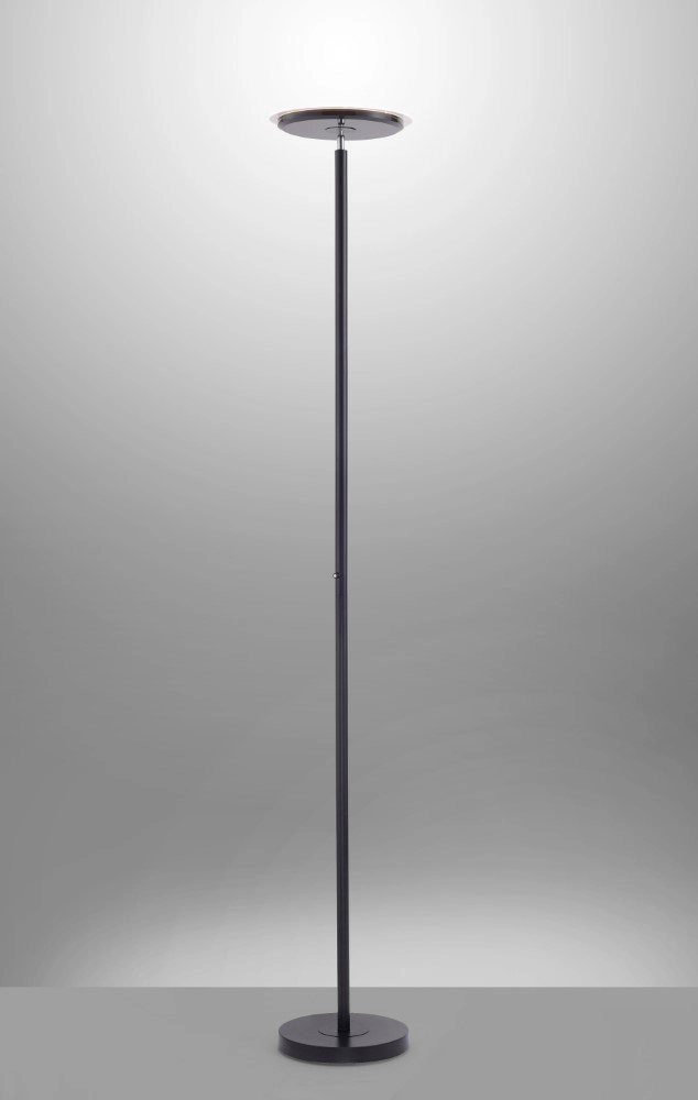 Lampe de lecture design Hans Round noir Just Light 4043689949945