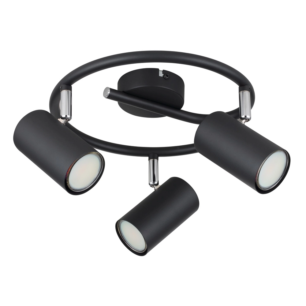 Lampe de plafond à 3 lumières Allvi Noir Globo 9007371448760