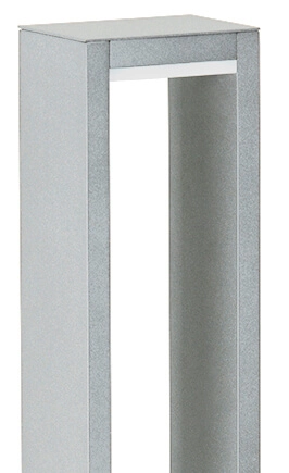 Éclairage de jardin LED Padestal 90cm-gris Albert 4007235922424