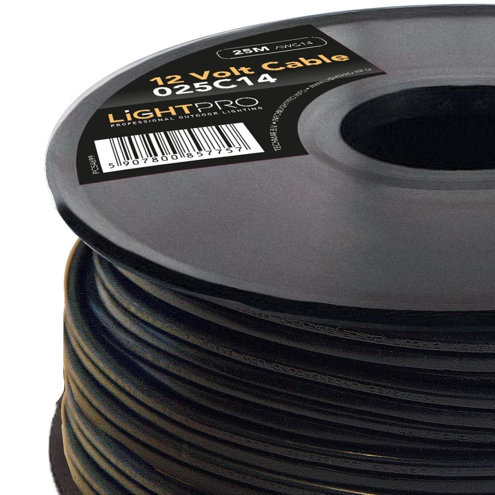 Câble de 12 volts AWG14 - 25 Lightpro 5907800857757