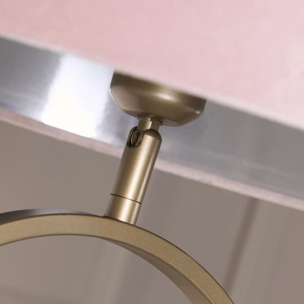 Lampadaire Modish bronze avec teinte rose Searchlight 5053423307657