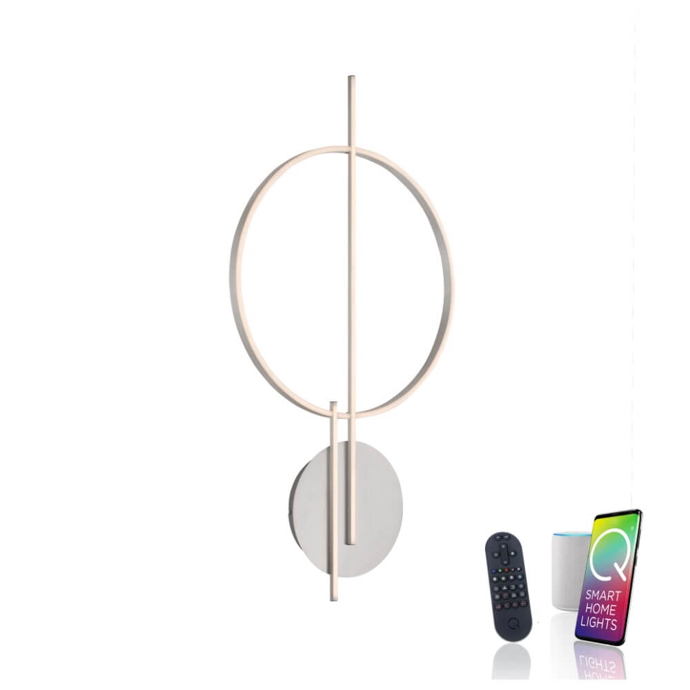 Plafonnier unique Q-Arkoa métal Paul Neuhaus 4012248366608