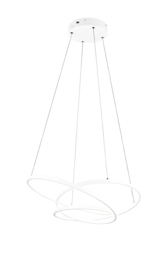 Lampe suspendue Vide Darvin blanc - 62cm Trio 4017807616033