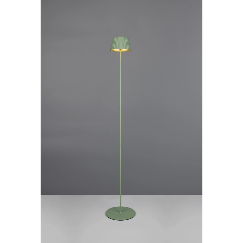 Lampadaire Suarez Vert pistache Trio 4017807601763
