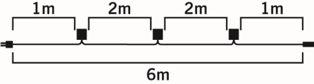 Câble Extension Cable 6m. 12v. KonstSmide 7318307471007