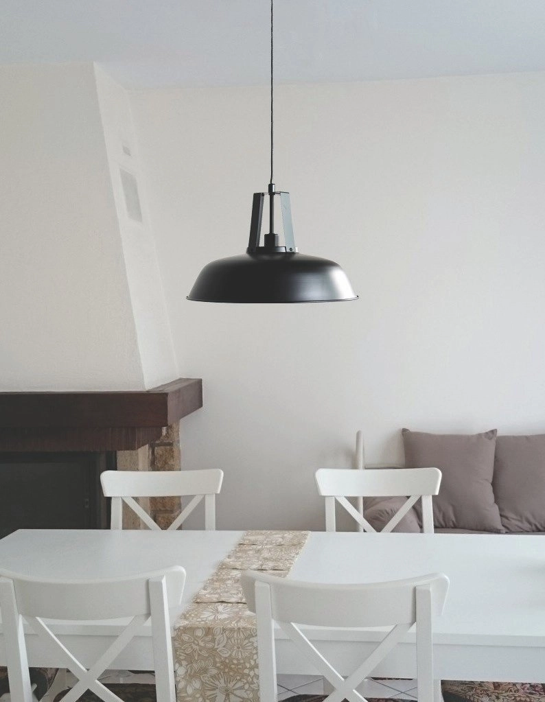 Lampe à suspension Country Nero Ø 45 cm Artdelight 8719831731138