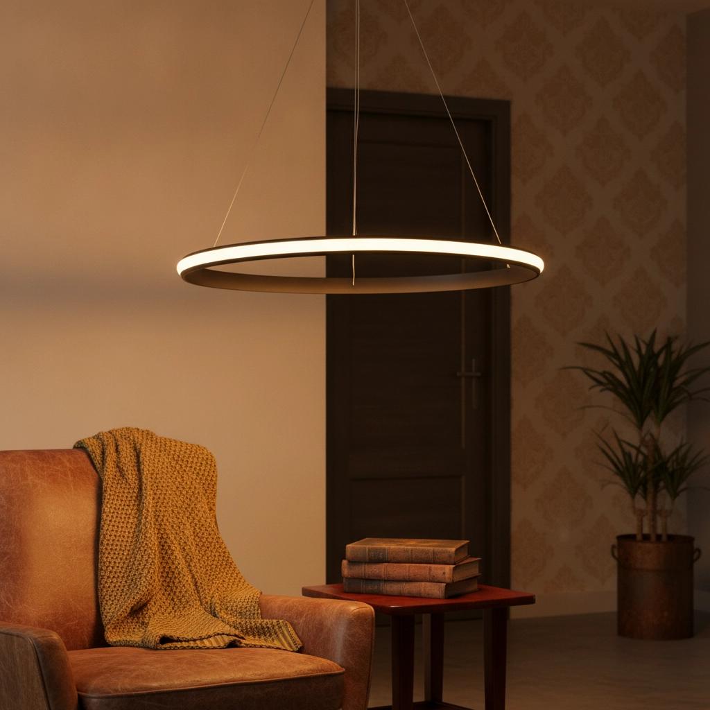 Suspension design Aries noir Ø 74cm Lyora 5212017419842