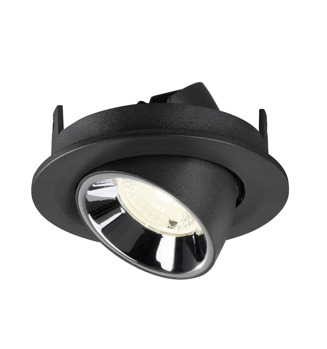 Spot encastré Numinos Gimble S noir/chrome 4000K - 40 deg SLV 4024163313346