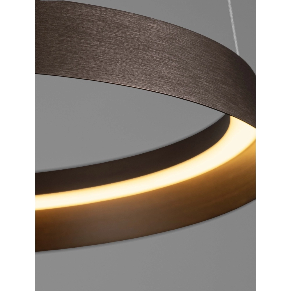 Suspension design Ormi Ø 45cm marron café Lyora 5212017470379