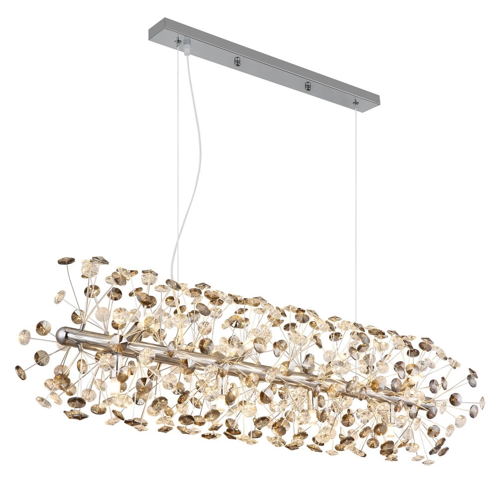 Lampe suspendue Katrina Chrome 90cm