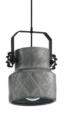 Hanging lamp Hilcott black Stars of Light 9002759398569