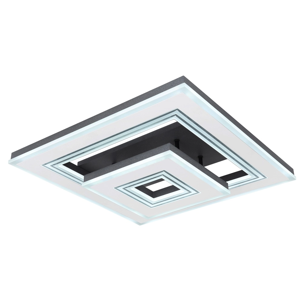 Lampe de plafond à design Jack blanc avec noir Globo 9007371419630