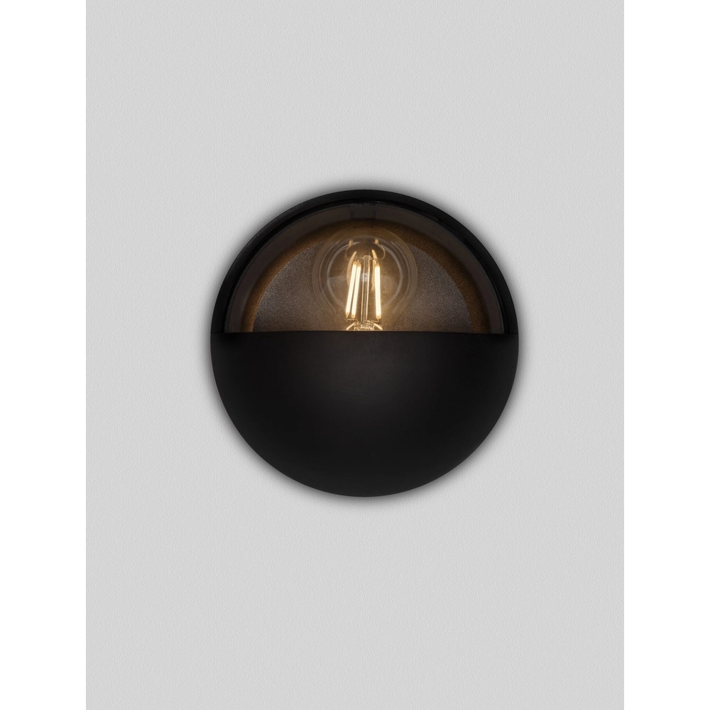 Applique murale design ronde Amel anthracite
