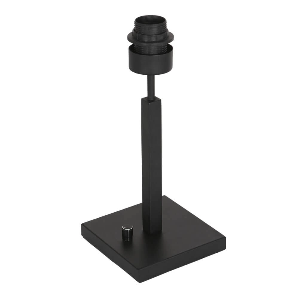 Lampe de table Stanger noir avec velours doré Steinhauer 8712746146349