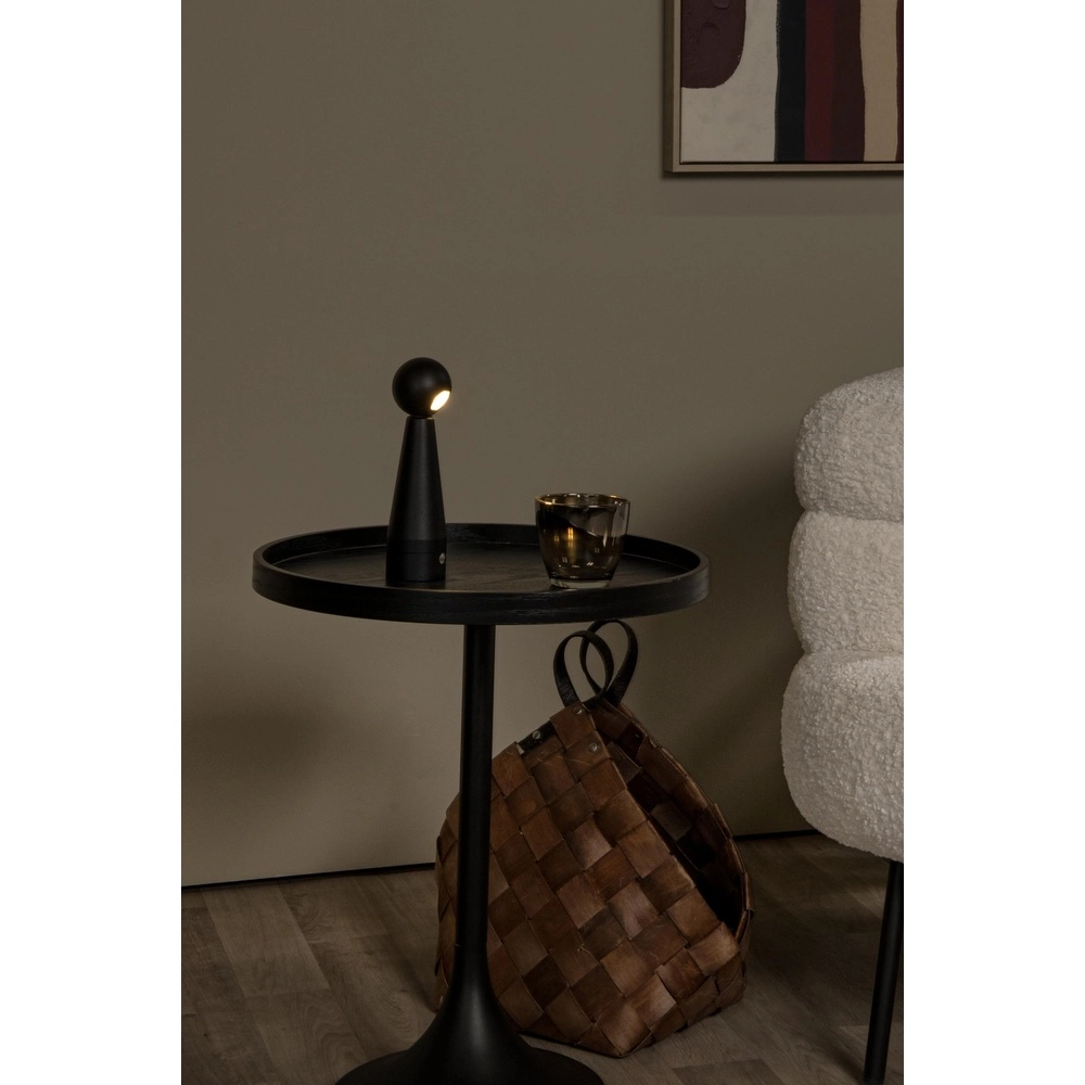Lampe de table rechargeable Ipsos Noir Lucide 5411212333964