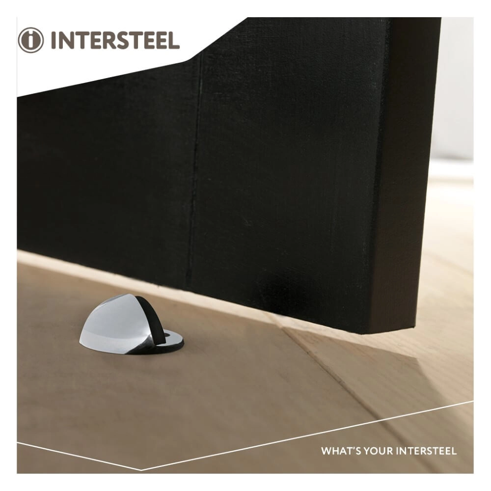 Ampoule de butoir de porte Stelo chrome Intersteel 8714186023655