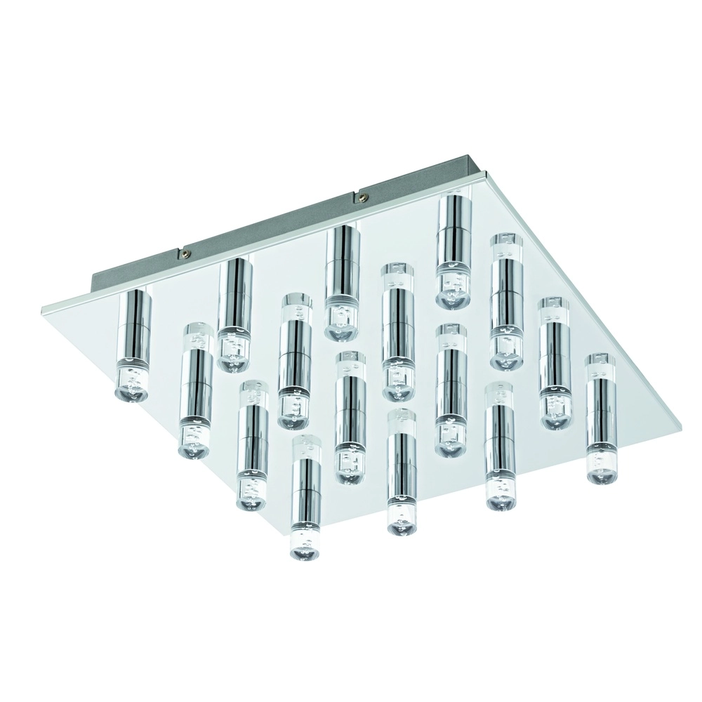 Lampe de plafond Teocelo Chrome