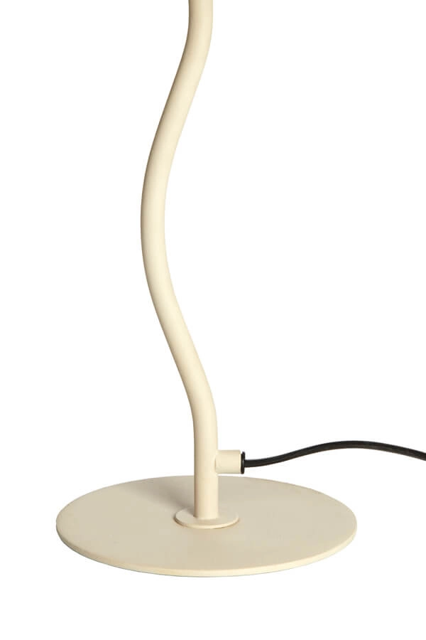 Lampe de table Elimo Ø 25cm x 50cm blanc Light & Living 8717807705176