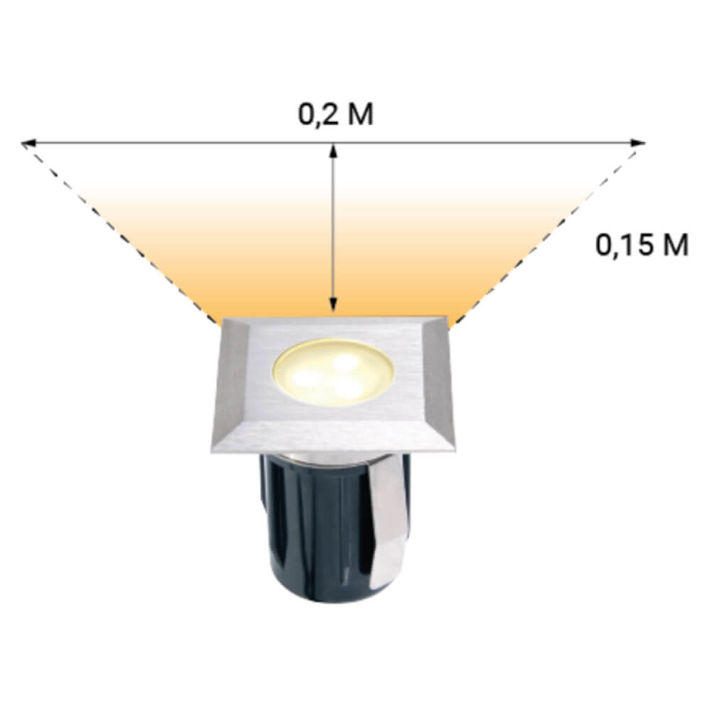 Spot encastré LED Atria 12V dirigé GardenLights 5907800854169