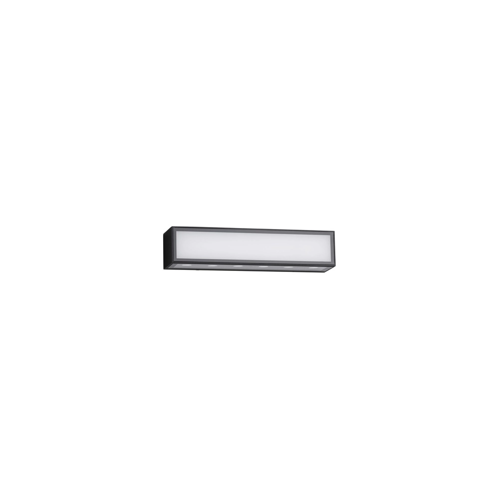 Applique murale unique Inga anthracite 30cm Lyora 5212017449566