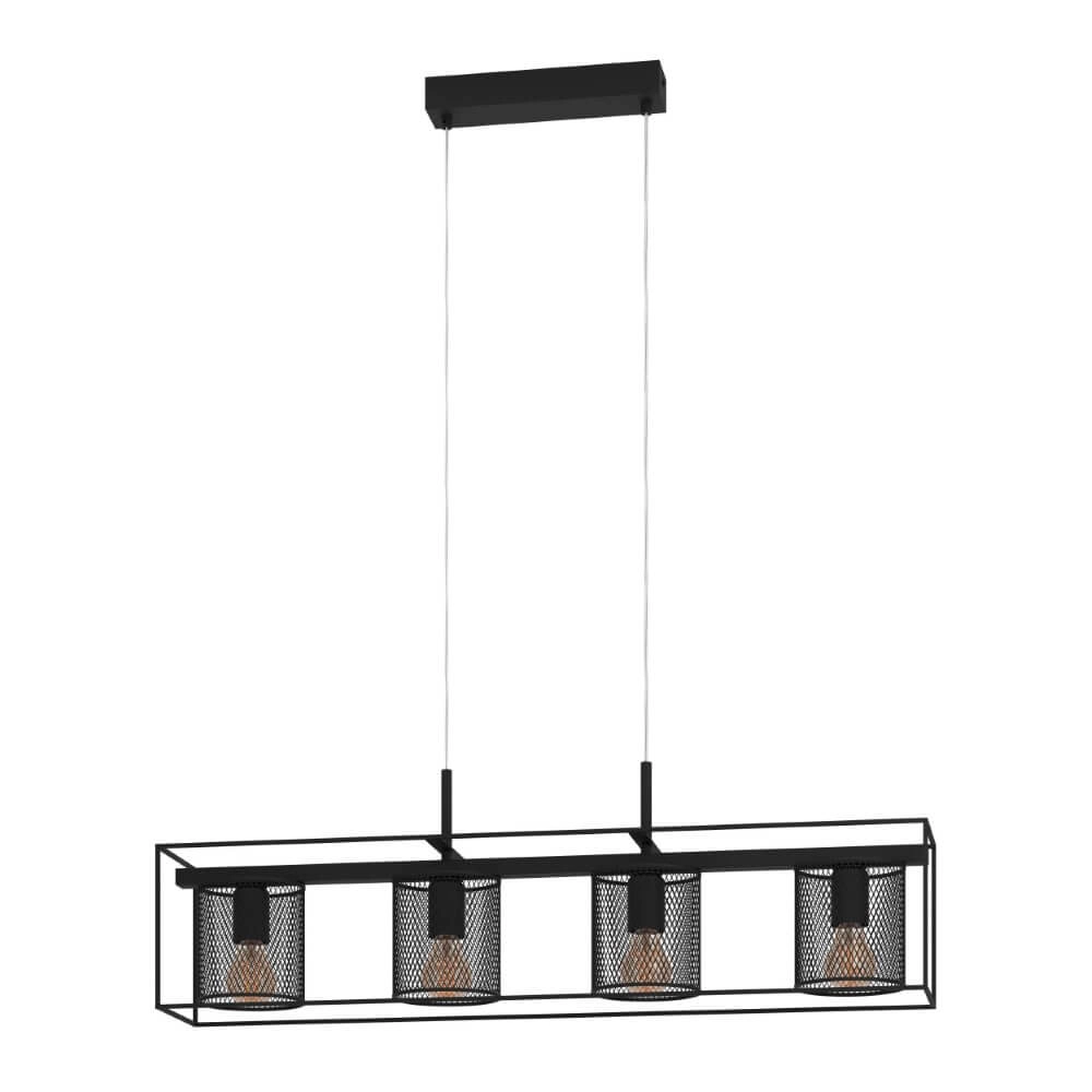 Lampe suspendue rurale Catterick 4x E27 Lampe suspendue rurale Catterick 4x E27