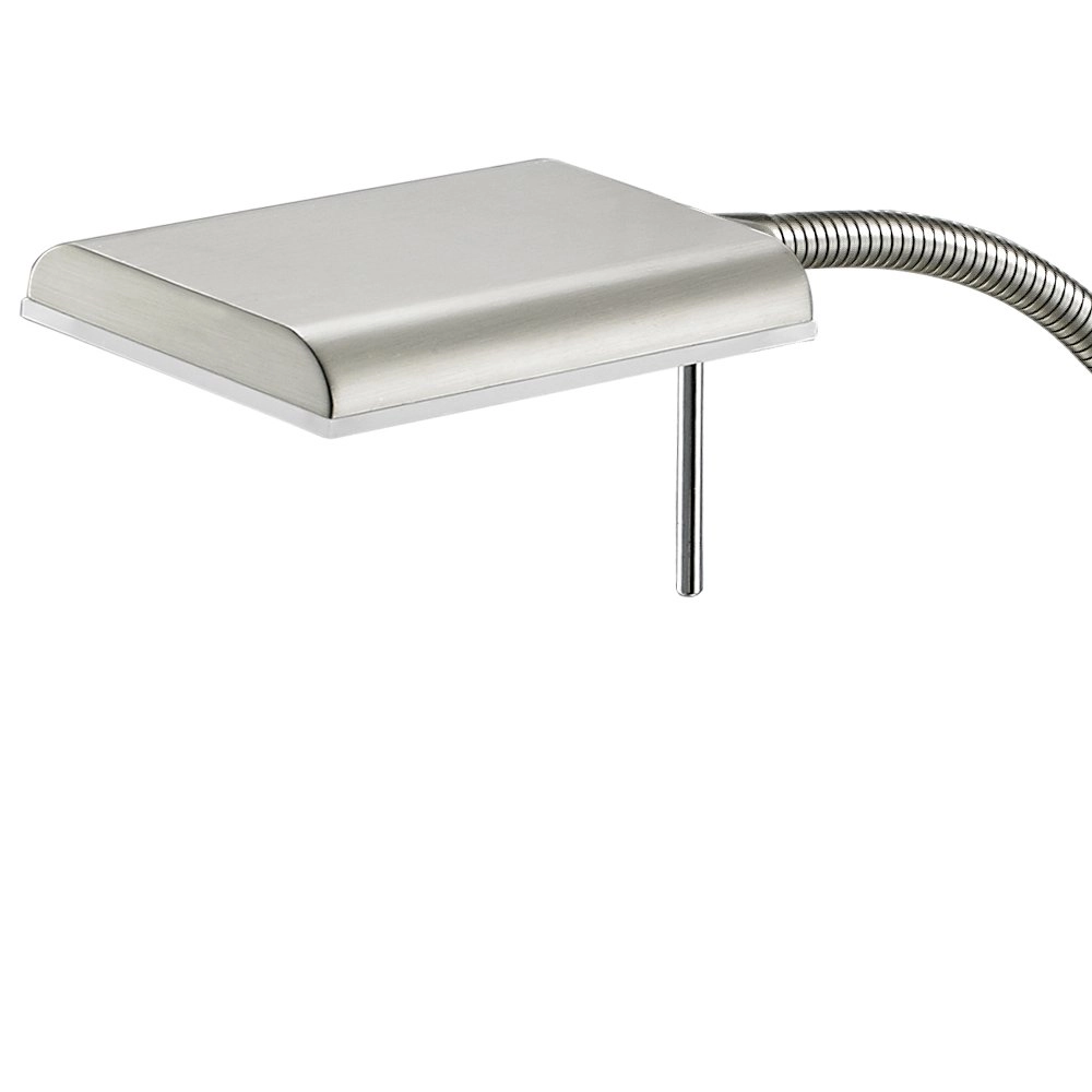 Lampe de lecture led Bergamo gris métallisé Trio 4017807367591