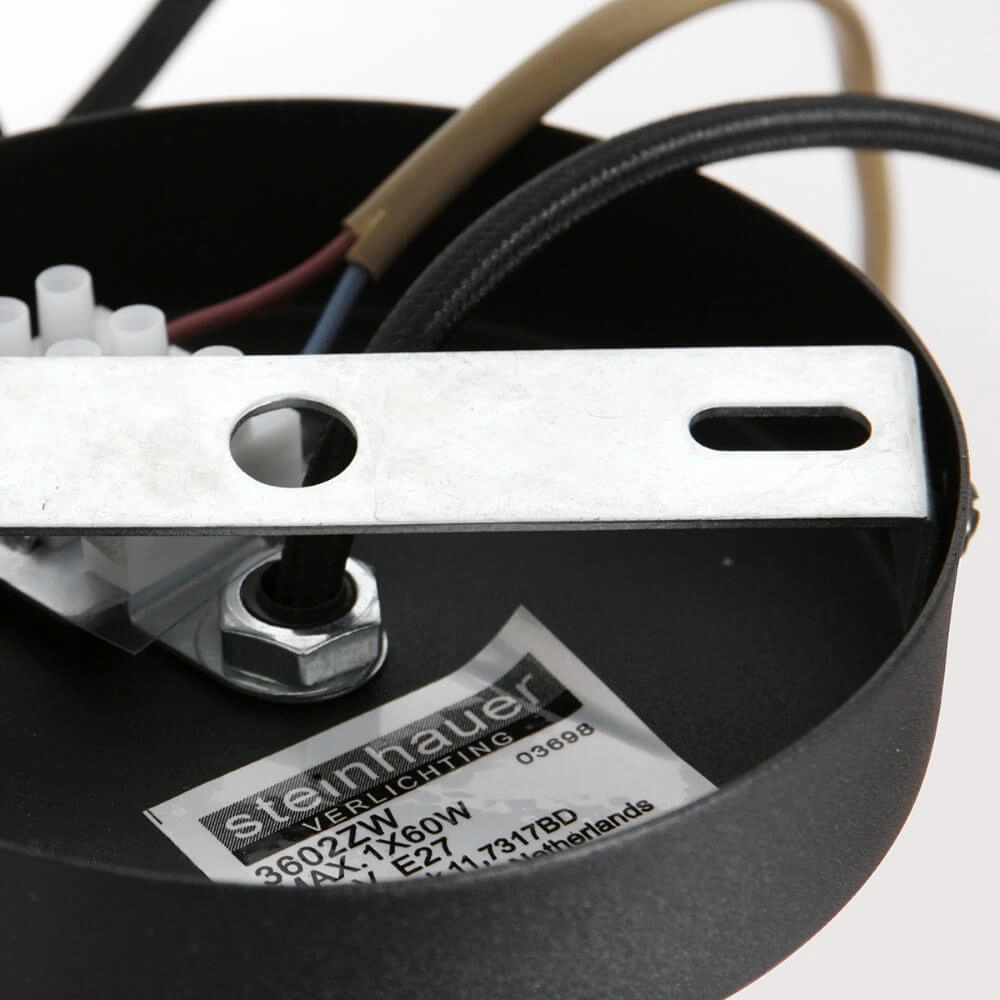 Lampe suspendue en rotin Sparkled Ø60cm Steinhauer 8712746152920