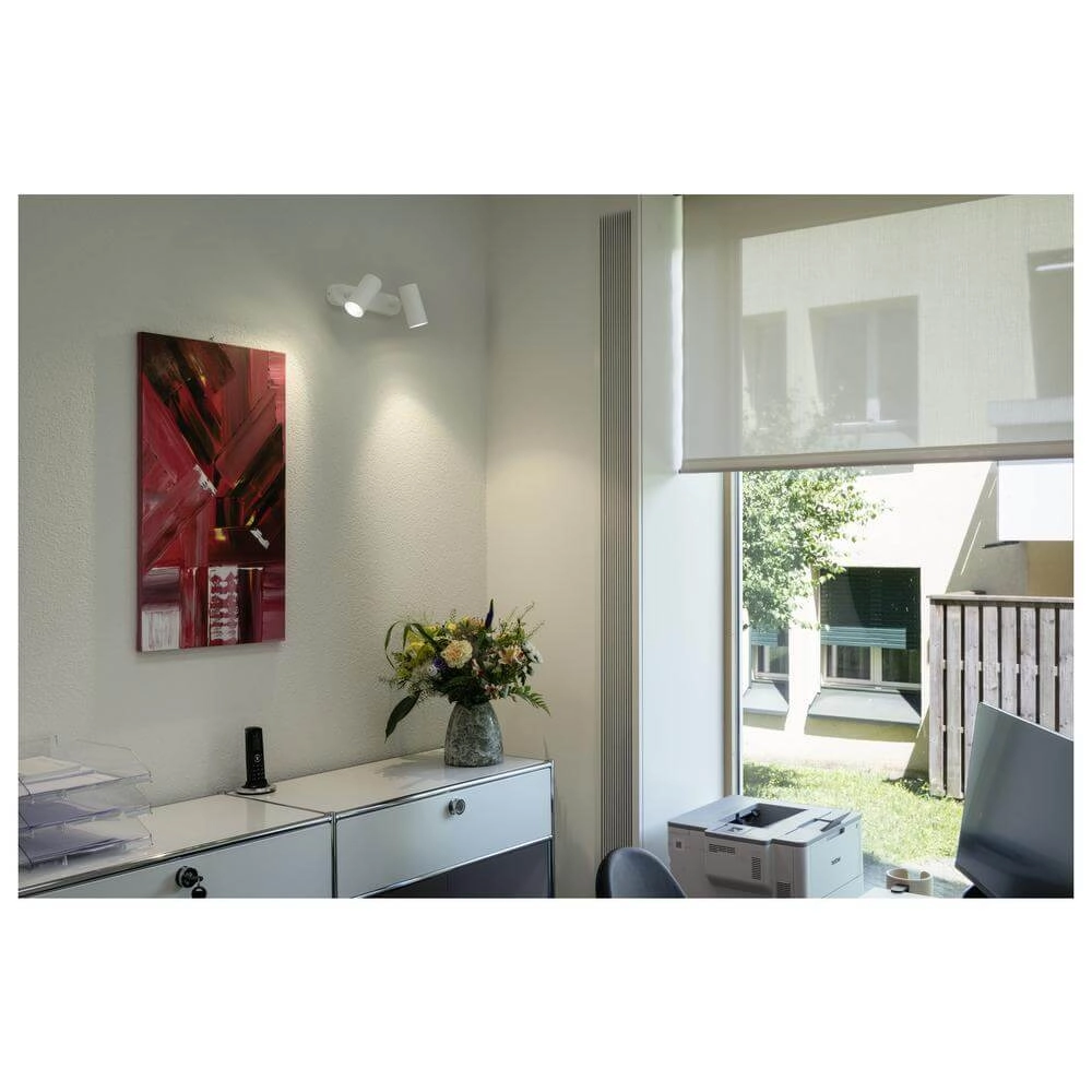 Spot monté en surface Noblo blanc 2 lumières orientables SLV 4024163300469