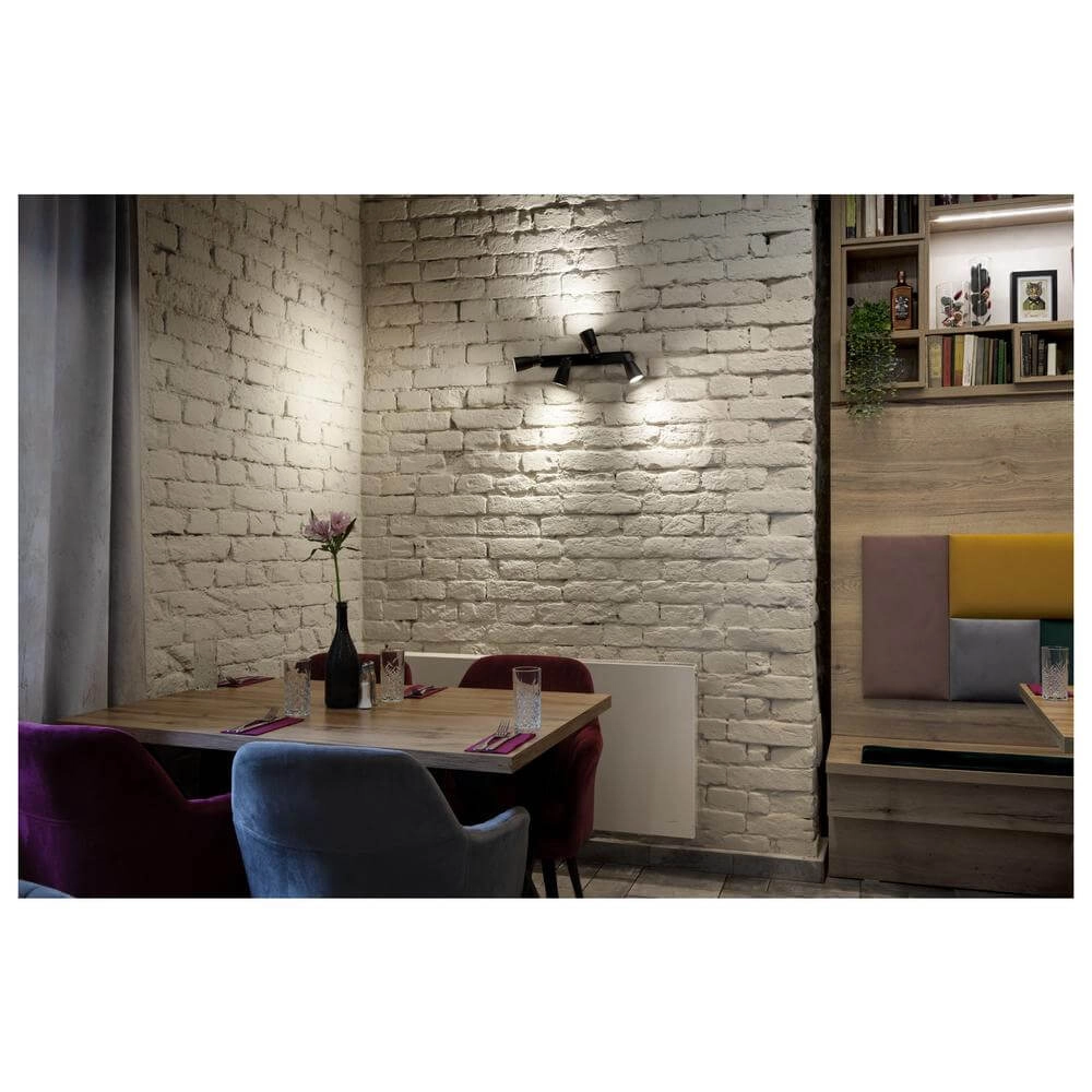 Moquerie Puri 2.0 Dome noir 4 lumières SLV 4024163293747