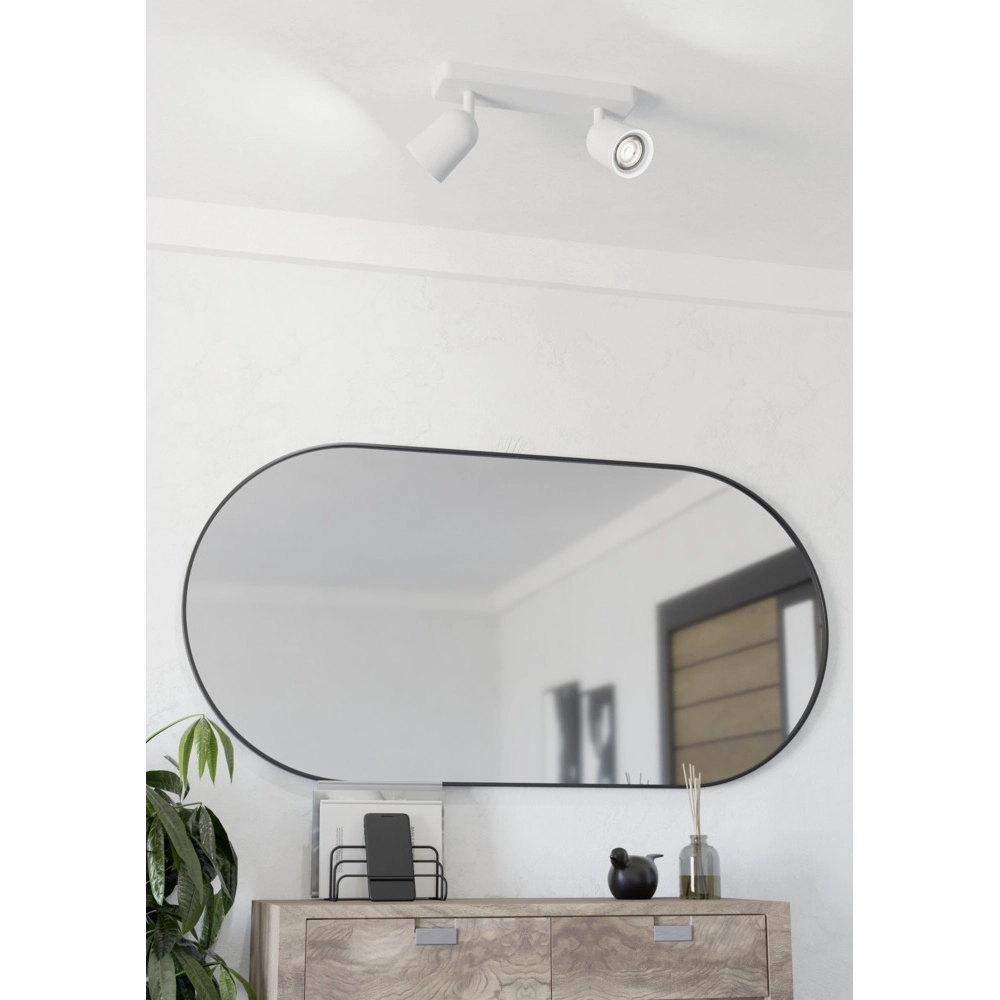 Spot monté en surface Camaldoli 2 lumières blanches Eglo 9008606357055