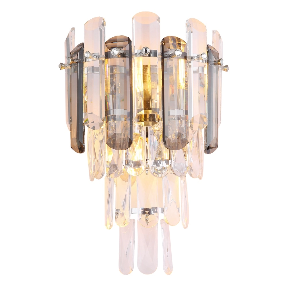 Lampe murale Orgina Chrome avec cristal Globo 9007371484140