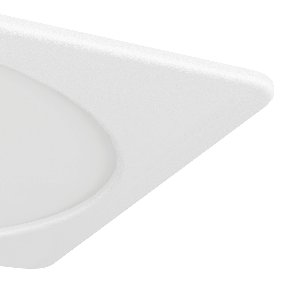 Lampe encastrée Fueva 6 Carré - Blanc - 21,6x21,6 cm Eglo 9008606330812
