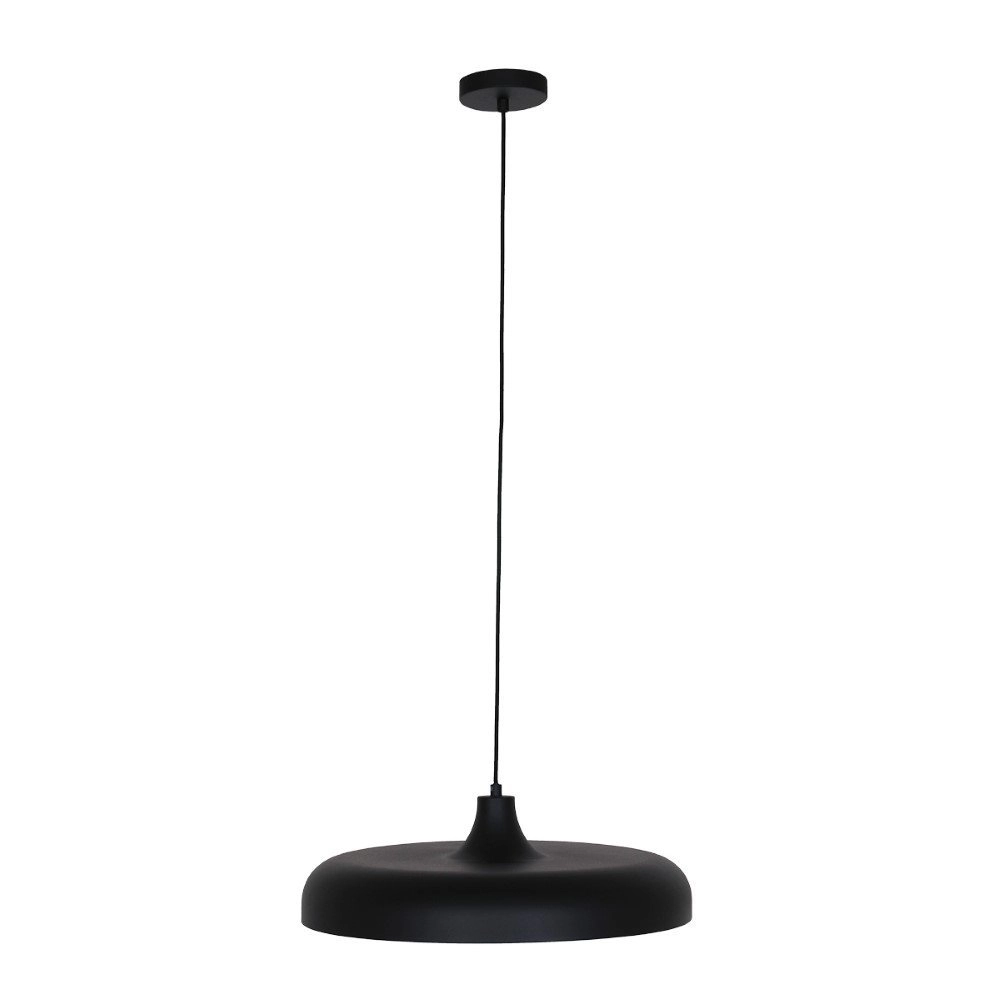 Lampe suspendue noire Krisip Ø 50 cm Steinhauer 8712746132564