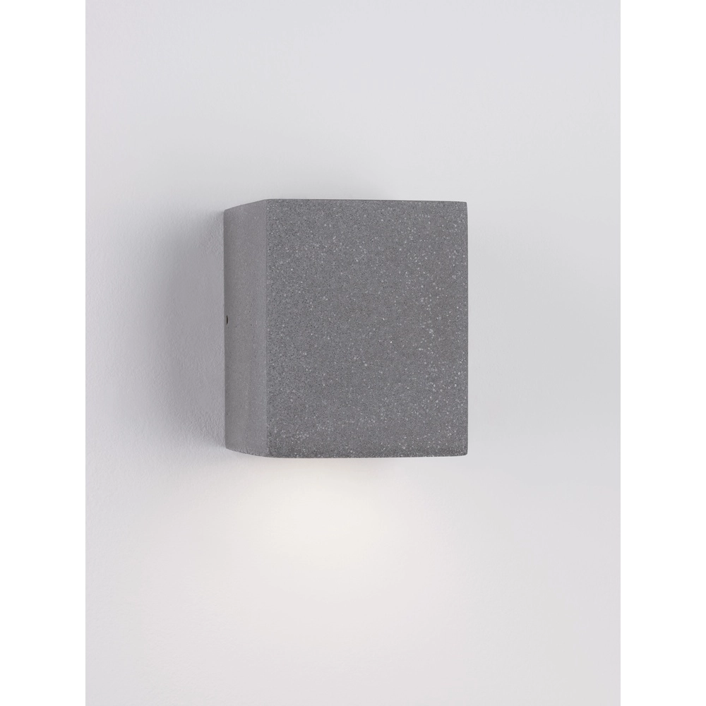 Spot carré Emile gris béton