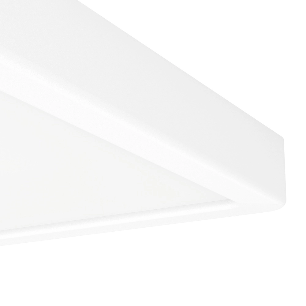 Lumière de plafond IP44 Fueva 6-Z Carré - Blanc - 22x22cm Eglo 9008606330577