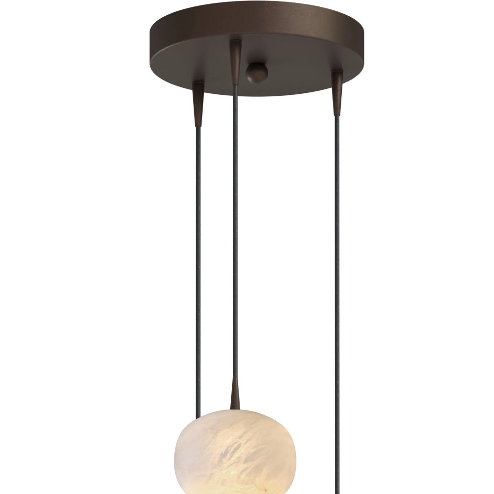 Lampe pendante de conception Alta Cacao à 3 lumières Masterlight 8718121438160