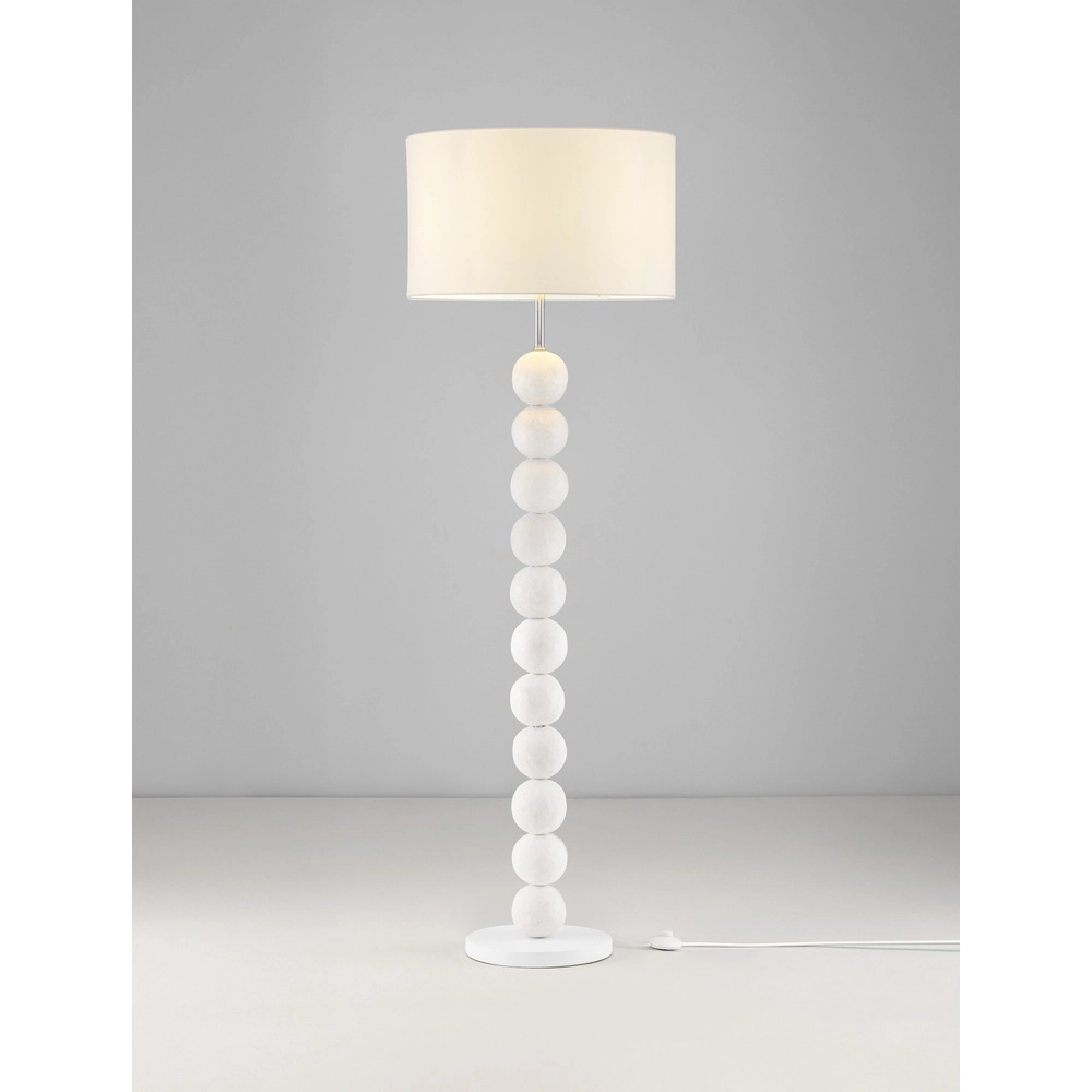 Lampadaire blanc Chamois concevoir Lampadaire blanc Chamois concevoir