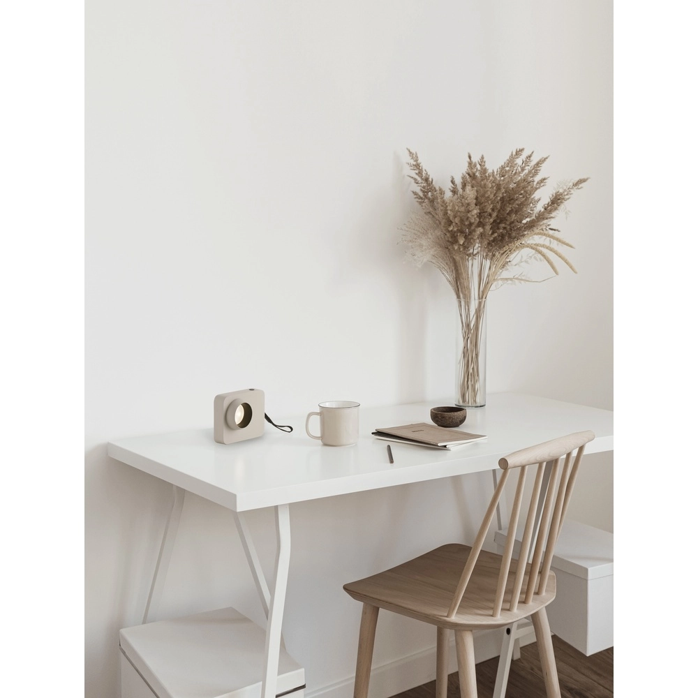 Lampe de table rechargeable Kedros beige Lyora 5212017464118